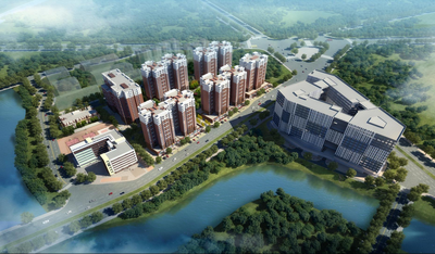 远洋地产·广州粤隆客车厂
总建筑面积30万㎡，地下2层，含商业、住宅及办公楼